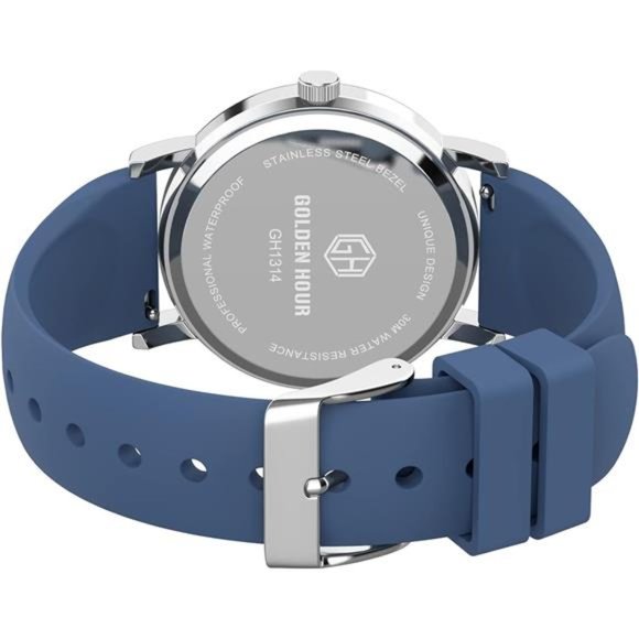 Waterproof Nurse Watch - Military Time Luminous  with Second Hand, Silicone Band main image 4